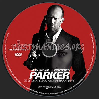 Parker dvd label