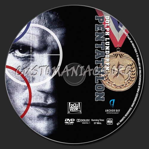 Pentathlon dvd label