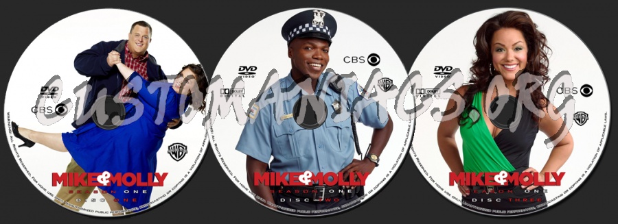 Mike & Molly - Season 1 dvd label