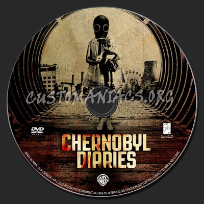 Chernobyl Diaries dvd label