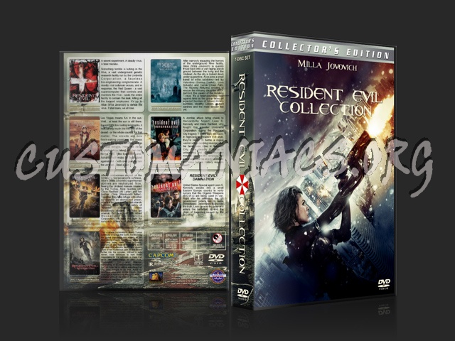 Resident Evil Collection dvd cover