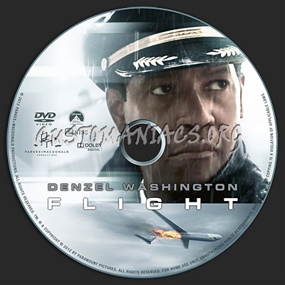 Flight dvd label