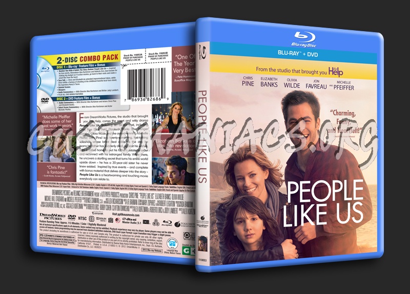 People Like Us blu-ray cover