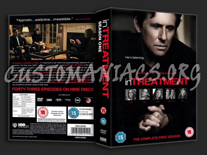 In Treatment Season 1 dvd cover