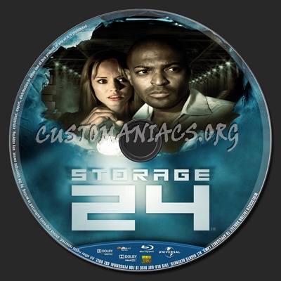 Storage 24 blu-ray label