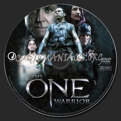 The One Warrior dvd label