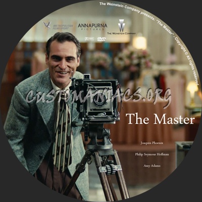 The Master dvd label