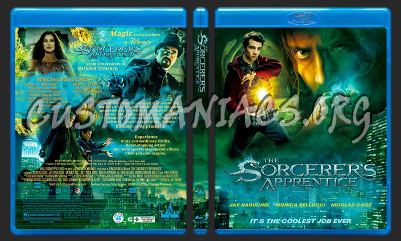 The Sorcerer's Apprentice blu-ray cover