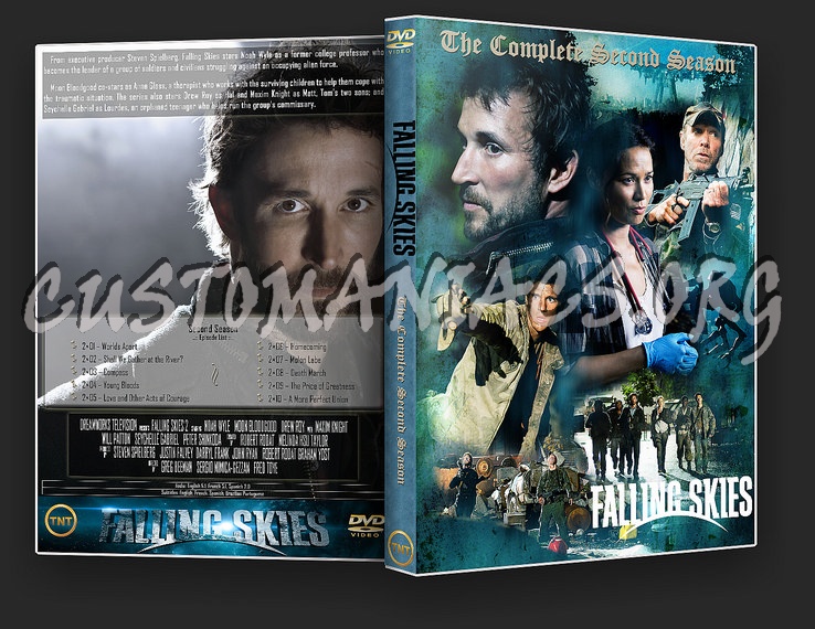 Falling Skies 2 dvd cover