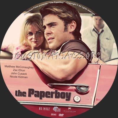 The Paperboy dvd label