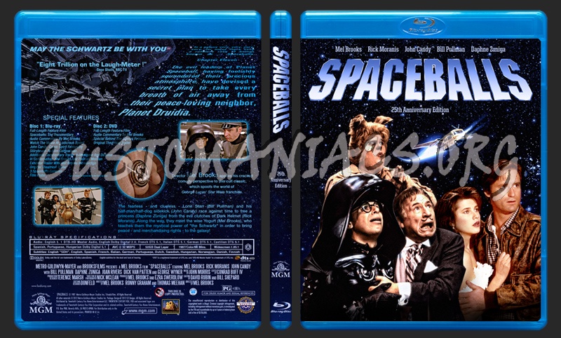 Spaceballs blu-ray cover