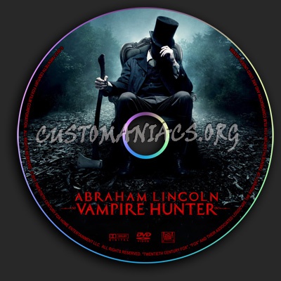 Abraham Lincoln Vampire Hunter dvd label