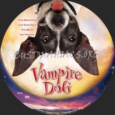 Vampire Dog dvd label