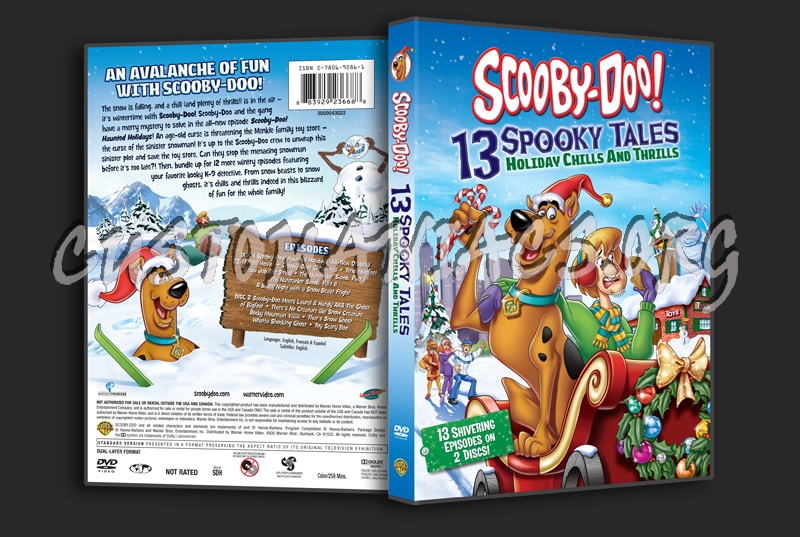 Scooby-Doo! 13 Spooky Tales Holiday Chills and Thrills dvd cover