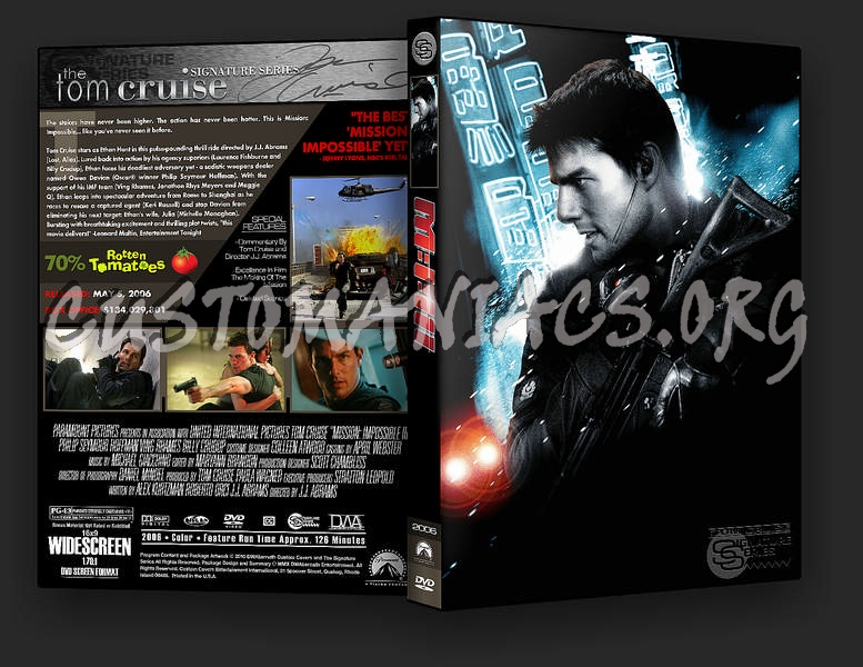 Mission: Impossible III dvd cover