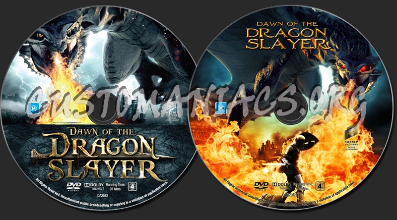 Dawn of the Dragonslayer dvd label