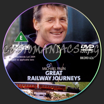 Michael Palin Great Railway Journeys dvd label