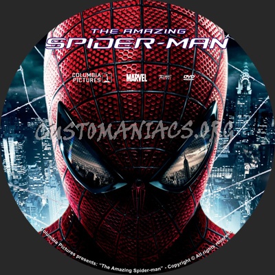 The Amazing Spider-man dvd label