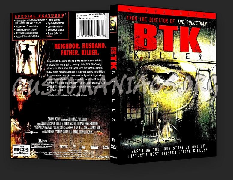 BTK Killer dvd cover