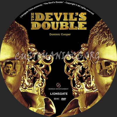 The Devil's Double dvd label