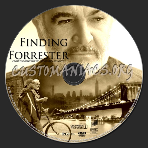 Finding Forrester dvd label