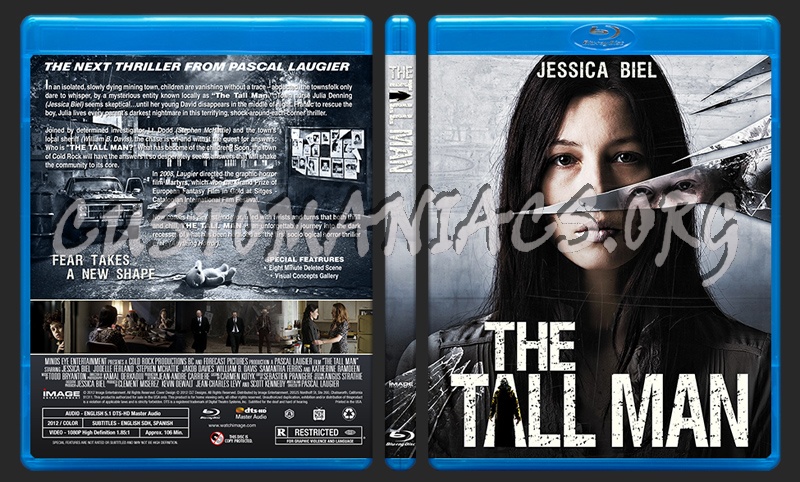 The Tall Man blu-ray cover