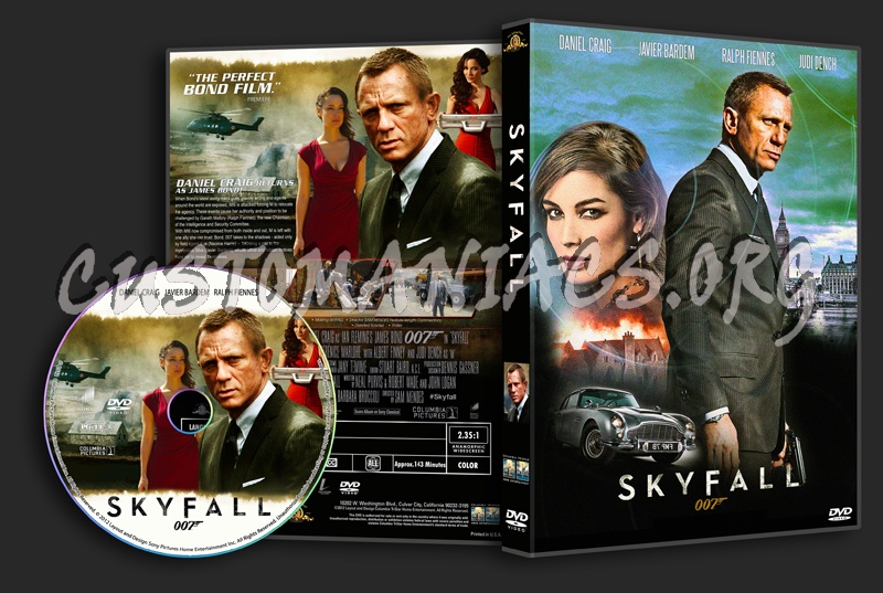 Skyfall dvd cover