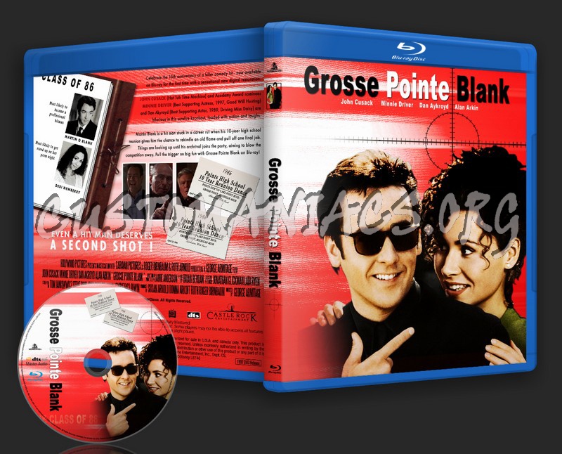 Grosse Pointe Blank blu-ray cover