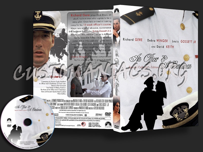 An Officer and a Gentleman Collectors Edition dvd cover