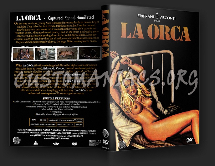 La Orca dvd cover