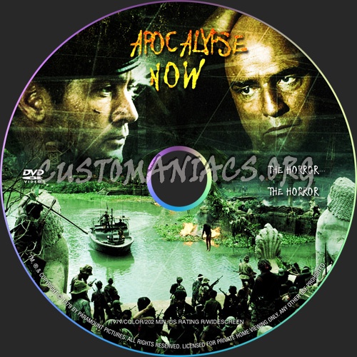 Apocalypse Now dvd label