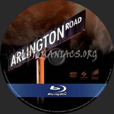 Arlington Road blu-ray label