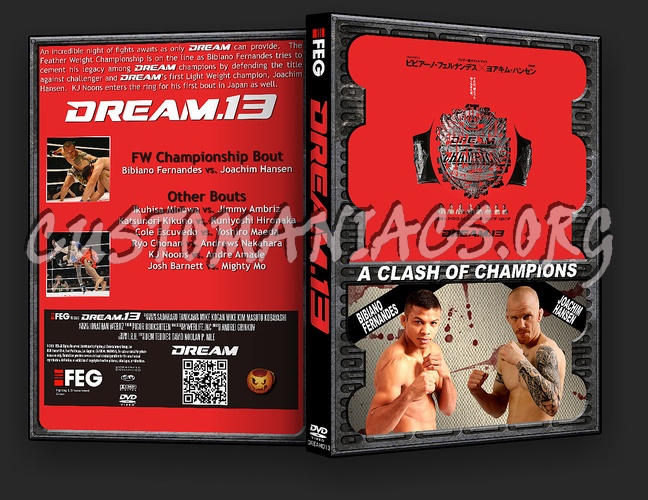 Dream 13 dvd cover