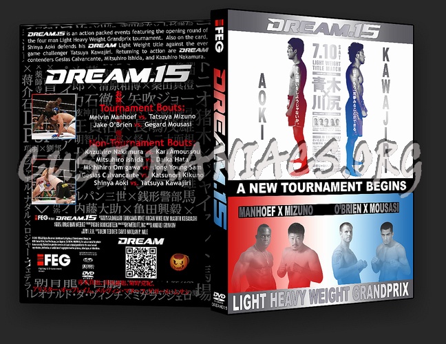 Dream 15 dvd cover