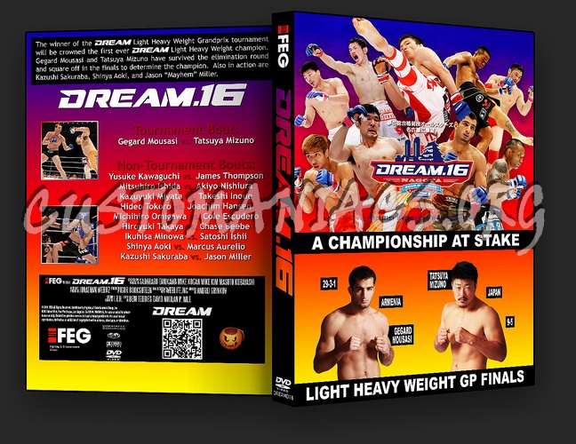 Dream 16 dvd cover