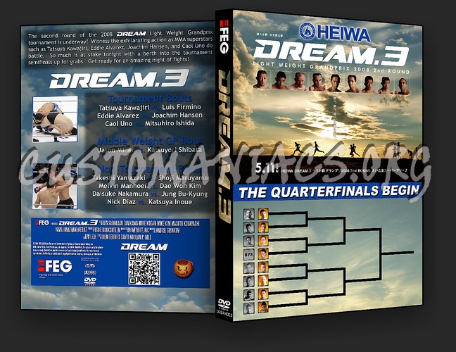 Dream 3 dvd cover