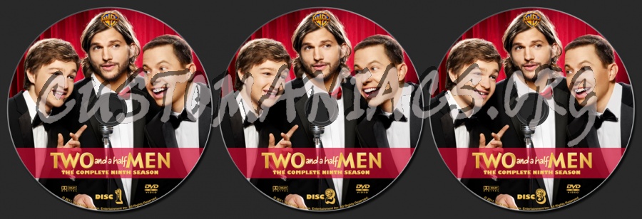 Two And A Half Men Season 9 dvd label