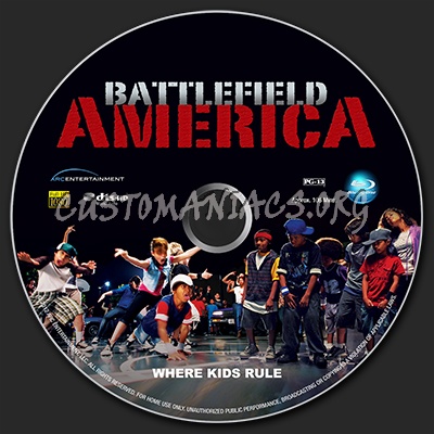 Battlefield America blu-ray label