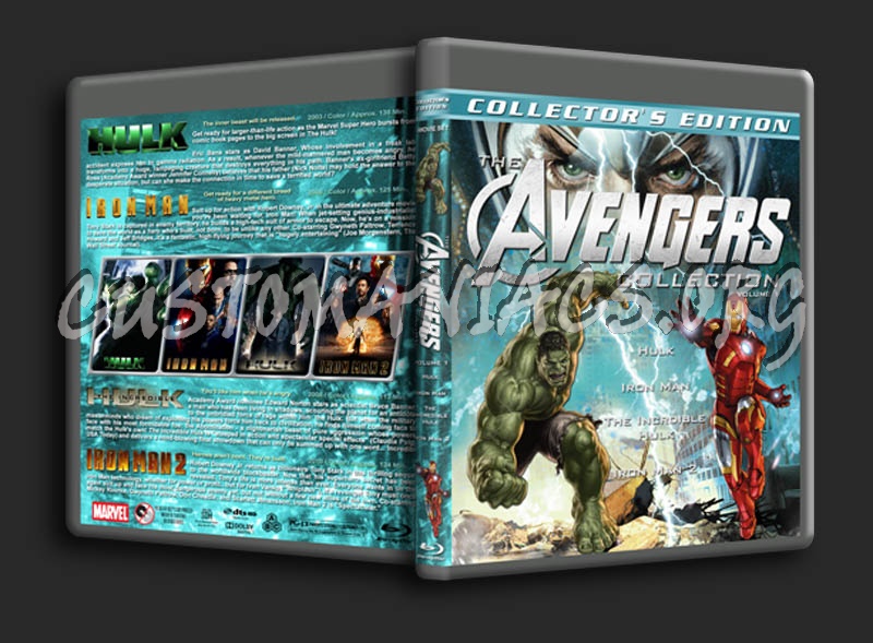 The Avengers Collection - Volume 1 blu-ray cover