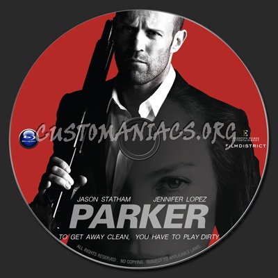 Parker (2013) blu-ray label - DVD Covers & Labels by Customaniacs, id ...