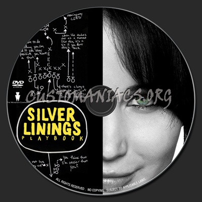 Silver Linings Playbook (2012) dvd label