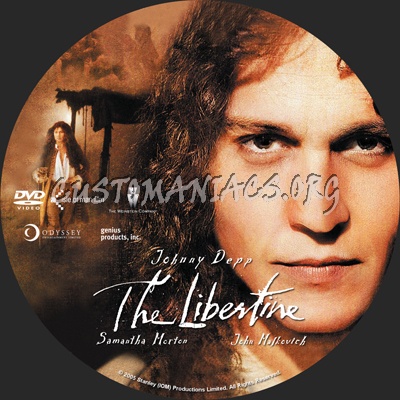 The Libertine dvd label