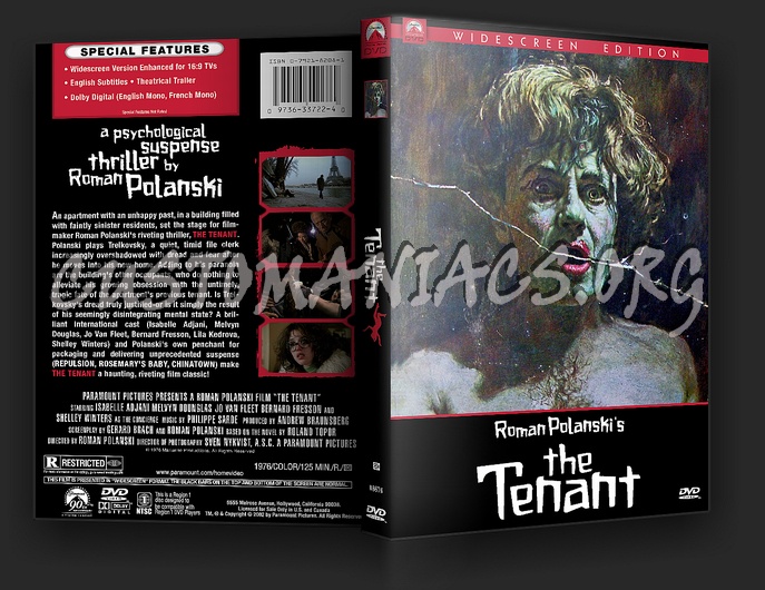 The Tenant dvd cover