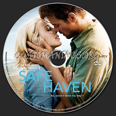 Safe Haven dvd label