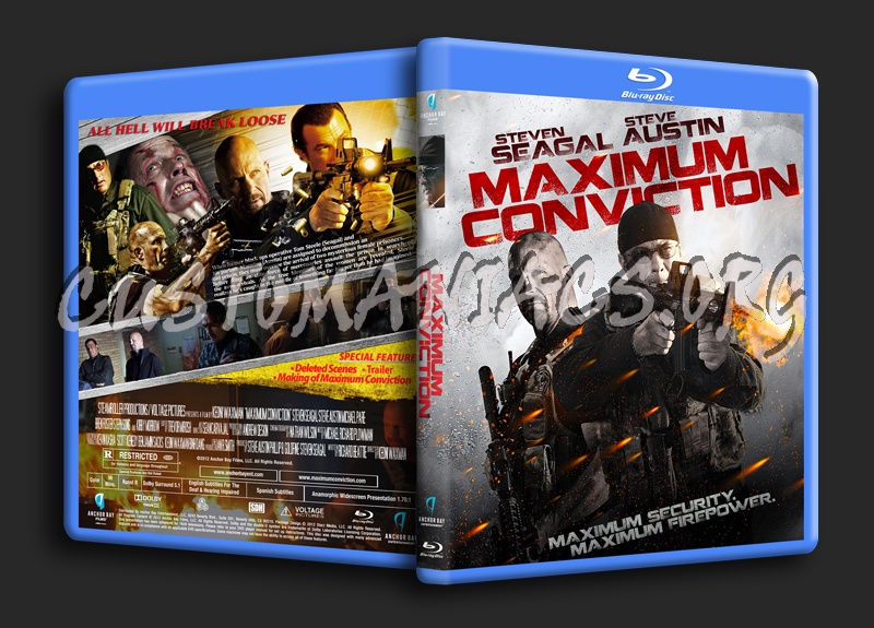 Maximum Conviction blu-ray cover