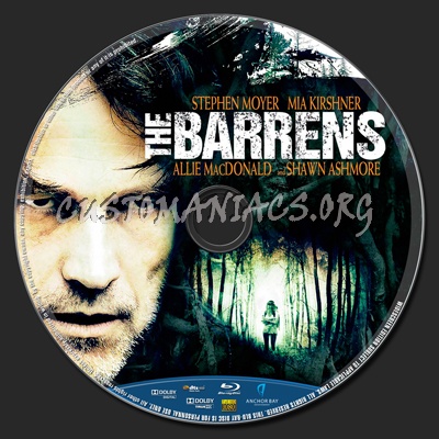 The Barrens blu-ray label