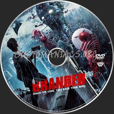 Branded dvd label