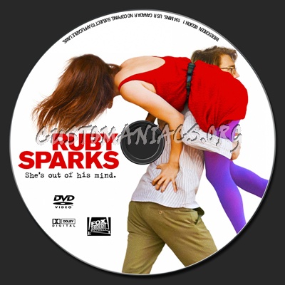 Ruby Sparks dvd label