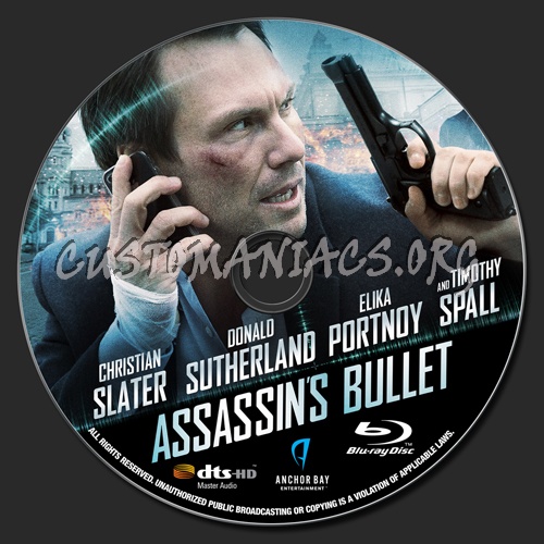 Assassin's Bullet blu-ray label