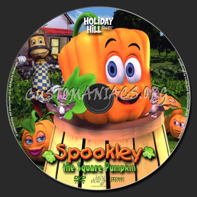 Spookley The Square Pumpkin dvd label